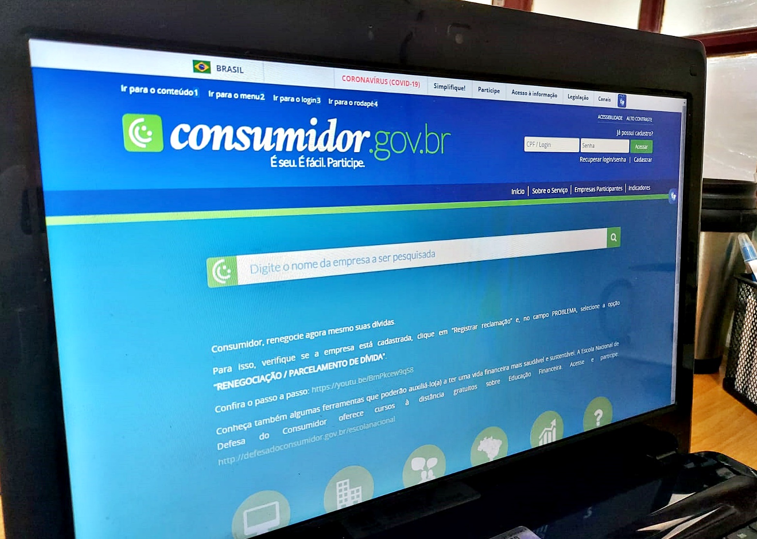 Procon de São Luiz Gonzaga orienta sobre mutirão online de renegociação de dívidas